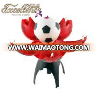 High Quality And Cheaper Price Football Birthday Candle Clear Floating Candles Firework