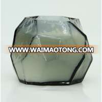 High Quality GEO Candle Containers Black Candle Jars Candle Holder